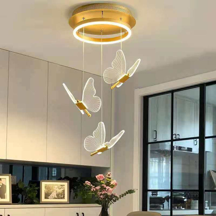 Bedroom Bedside Lamp Living Room Showcase Butterfly Table Lamp | Kalsten