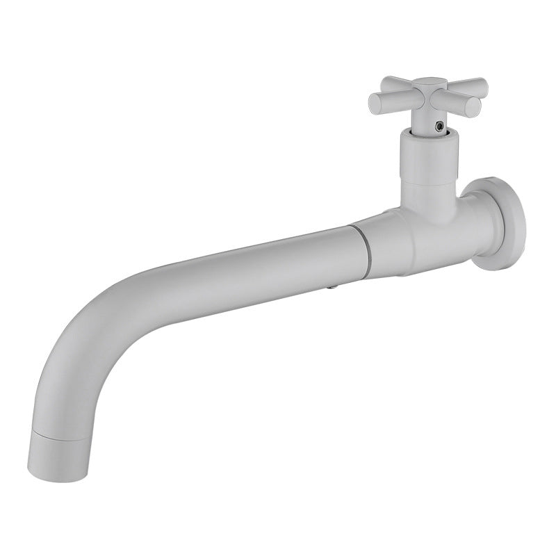 Brehn | Modern Single-Handle Basin Faucet, Single-Hole Wall-Mounted Bathroom Faucet