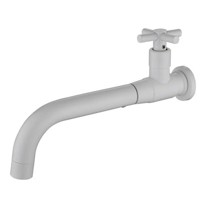 Brehn | Modern Single-Handle Basin Faucet, Single-Hole Wall-Mounted Bathroom Faucet