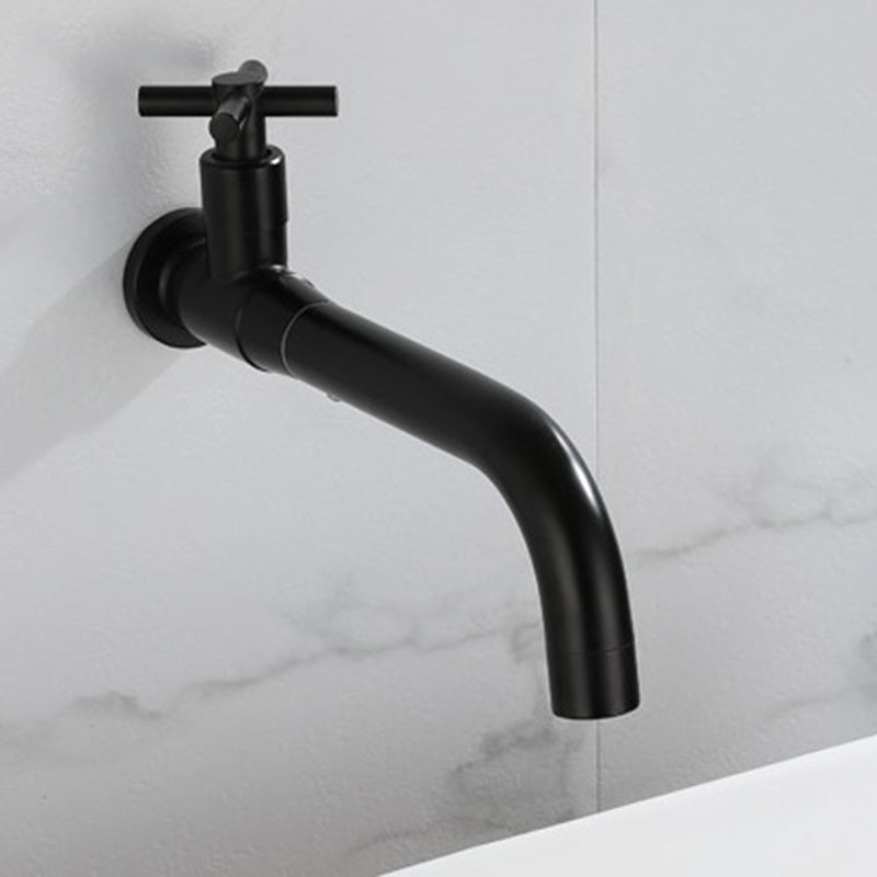 Brehn | Modern Single-Handle Basin Faucet, Single-Hole Wall-Mounted Bathroom Faucet