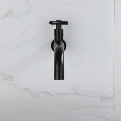 Brehn | Modern Single-Handle Basin Faucet, Single-Hole Wall-Mounted Bathroom Faucet