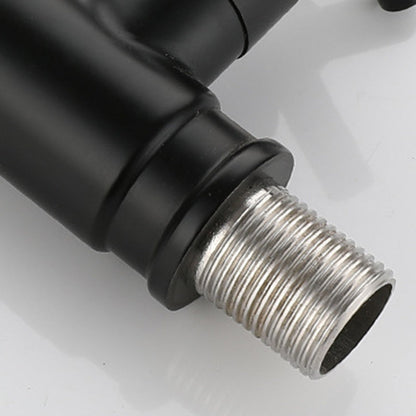 Brehn | Modern Single-Handle Basin Faucet, Single-Hole Wall-Mounted Bathroom Faucet