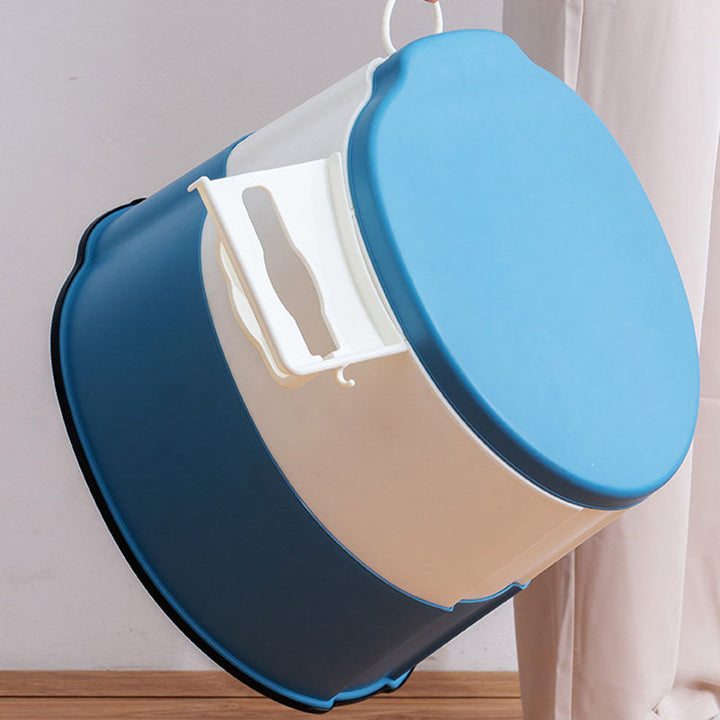 Kalsten | Contemporary plastic floor-mounted toilet bowl with toilet seat for the bathroom