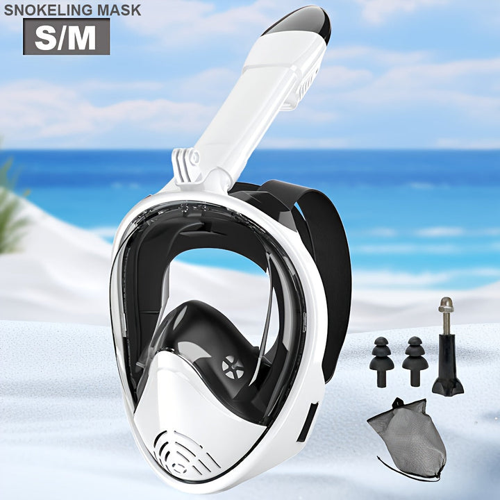 Full-face snorkel mask with 180° visibility | Kalsten