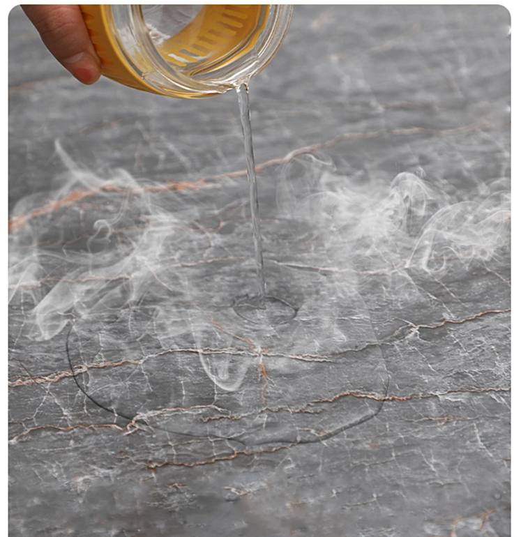 MarbraGuard – Self-adhesive oil-resistant kitchen film Kalsten