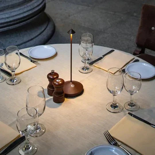 LumiZen Minimalist LED Table Lamp | Waterproof and Dimmable Wireless Lighting | Kalsten
