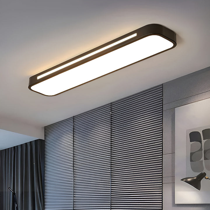 Rectangular Ceiling Light – Clear Lines & Modern Design | Perfect for Living Room and Dining Area | Kalsten