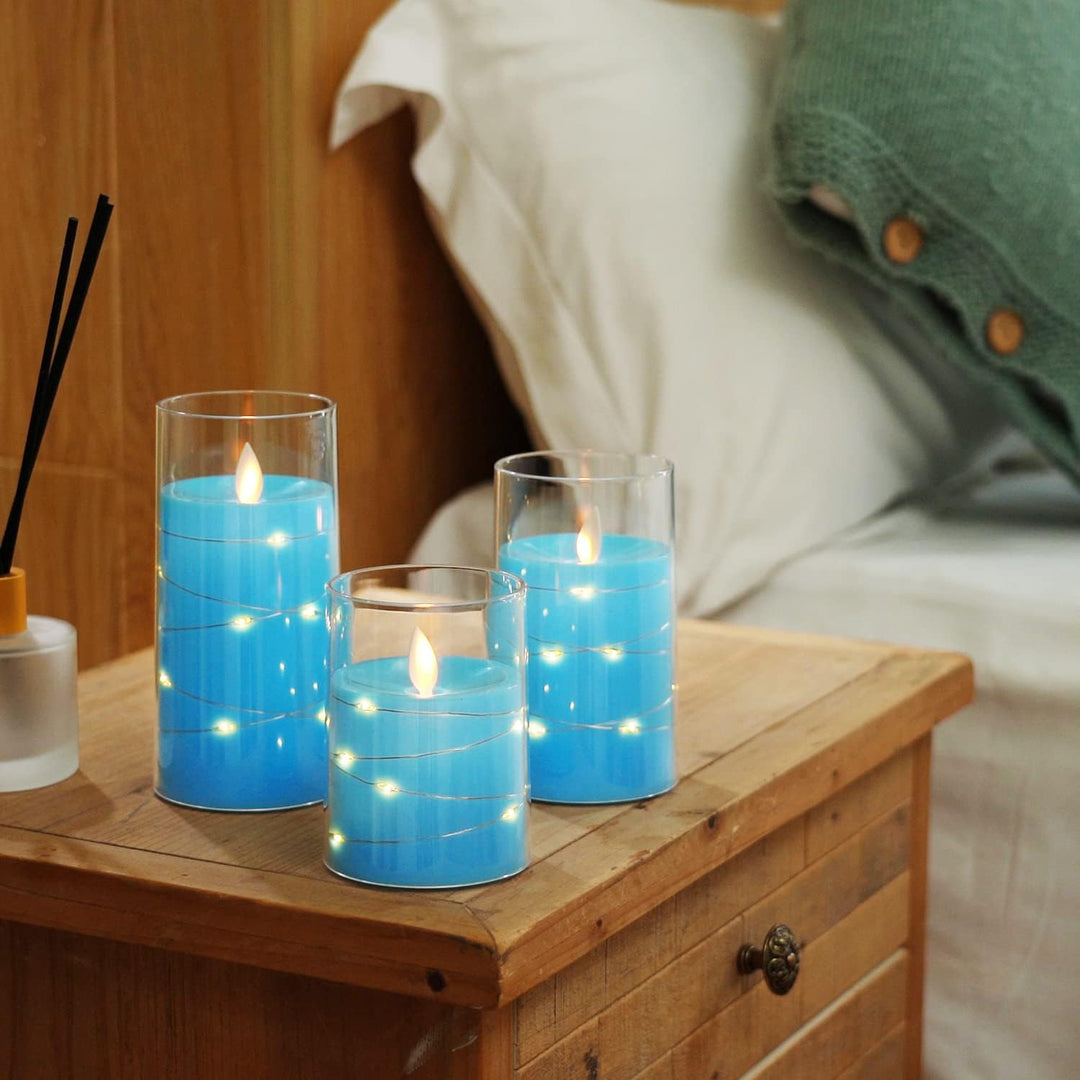 Realistic Flameless LED Candle Set Kalsten