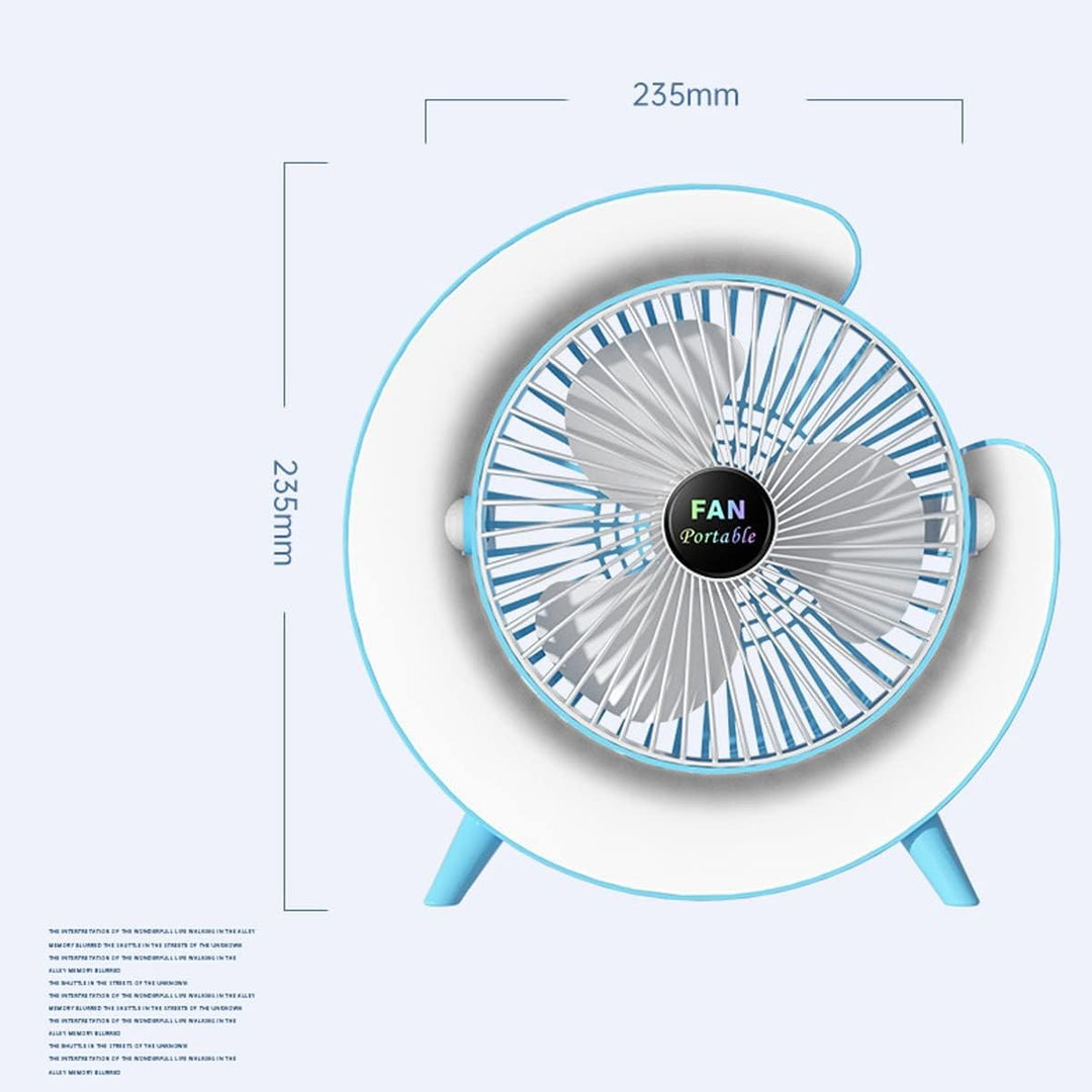 Multifunctional Colorful desktop small fan | Kalsten