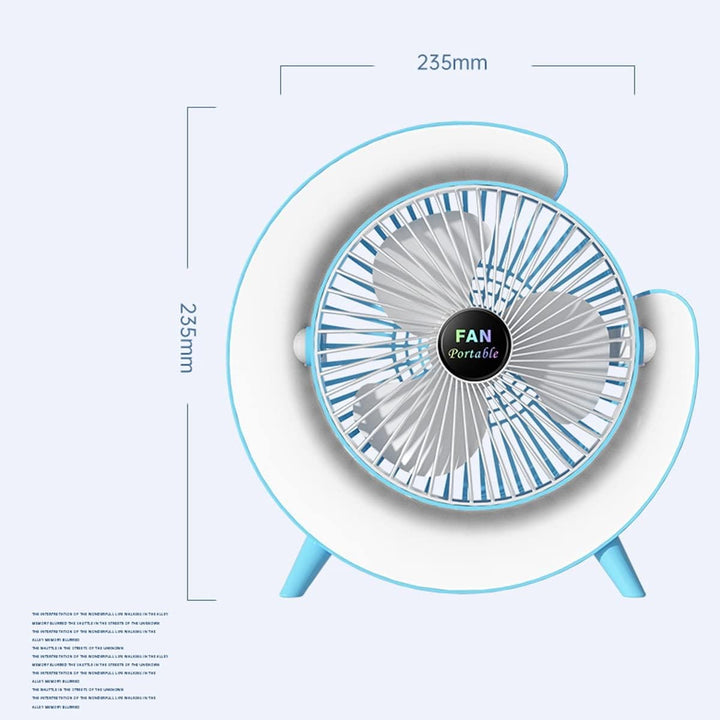 Multifunctional Colorful desktop small fan | Kalsten