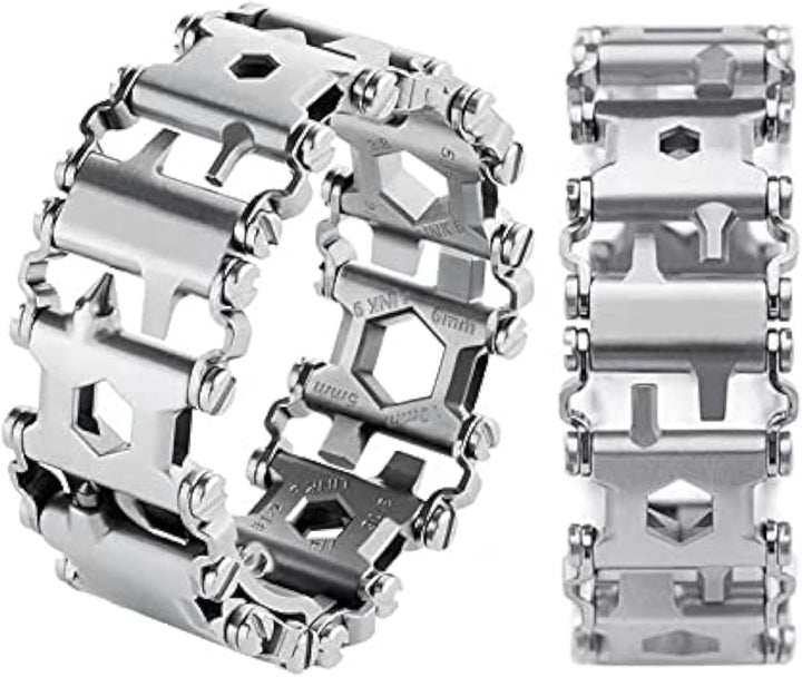 Kalsten | 29-in-1 Stainless Steel Multitool Bracelet