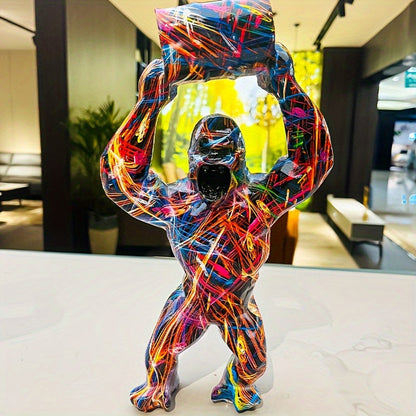 BowLift | Luxury Graffiti Donkey Kong Barrel Sculpture