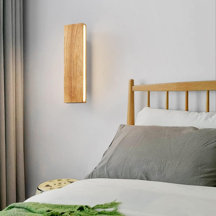 Rotatable Wooden LED Wall Lamp Kalsten
