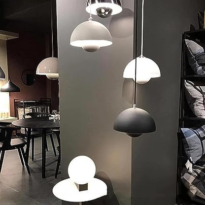 Skanto | Nordic Macaron 1-Light Half-Circle Dome Pendant Lamp
