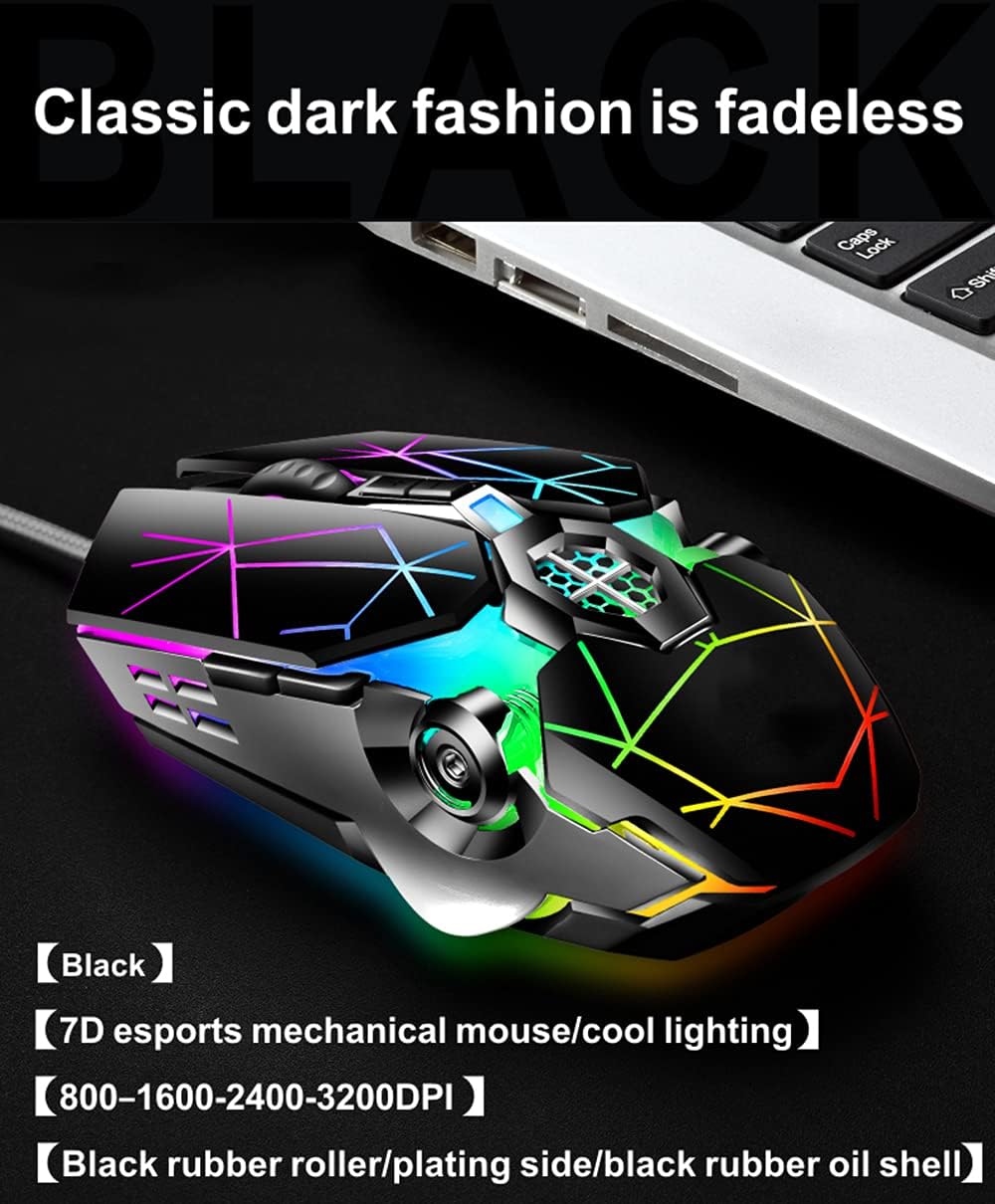 Kalsten | 87-Key Mechanical Gaming Keyboard RGB Backlit Blue Switch
