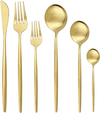 36-Piece Stainless Steel Cutlery Set