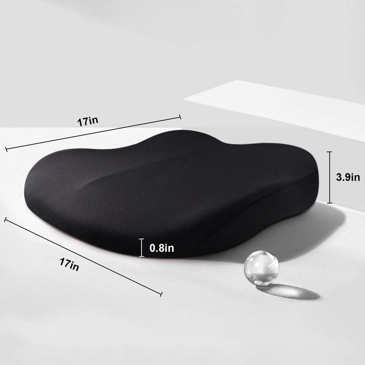 Kalsten | Car Cushion RaiseSit – Ergonomic Seat Booster Cushion with Memory Foam