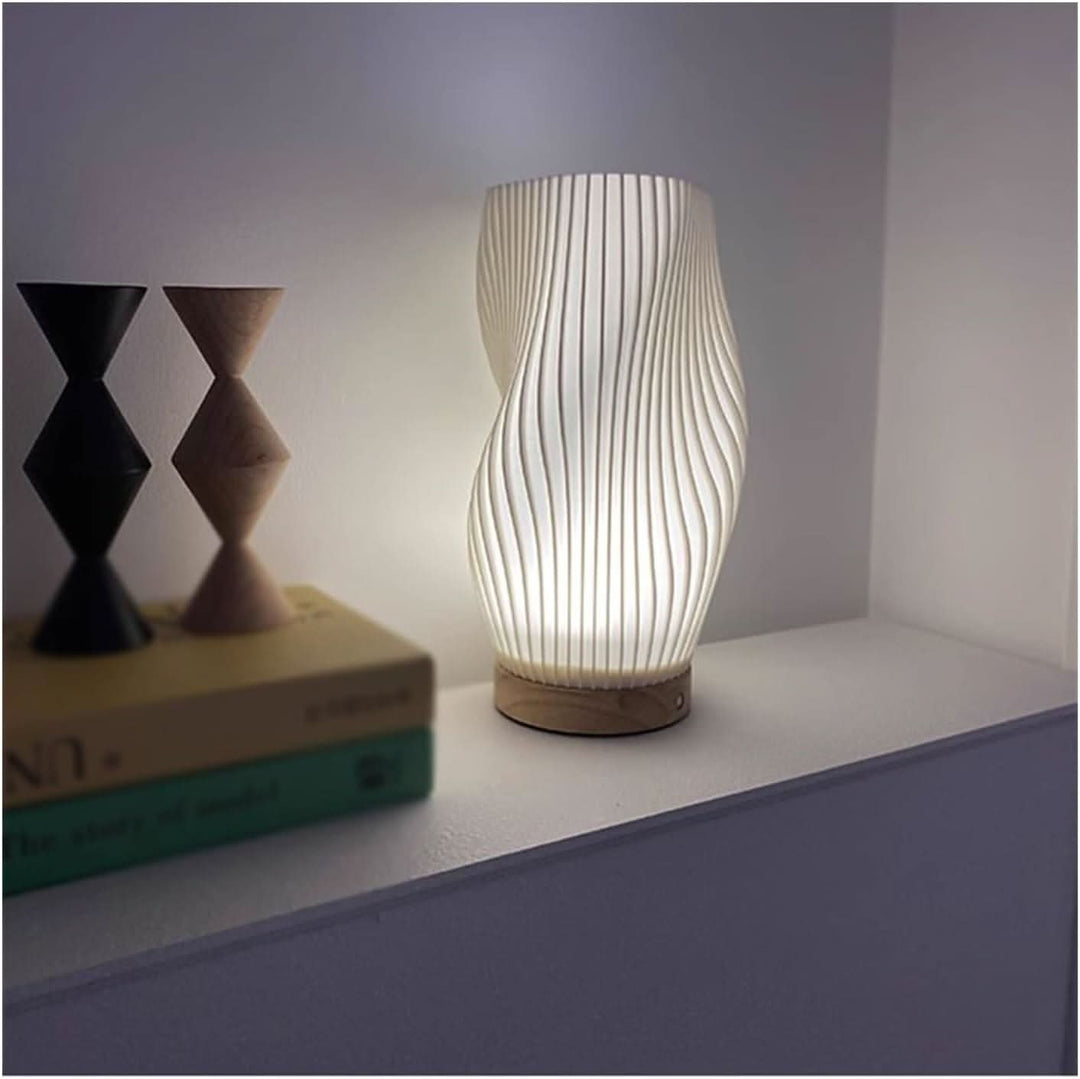 Wavecrest Lamp – Sleek USB-Powered Dimmable Table Lamp | Kalsten