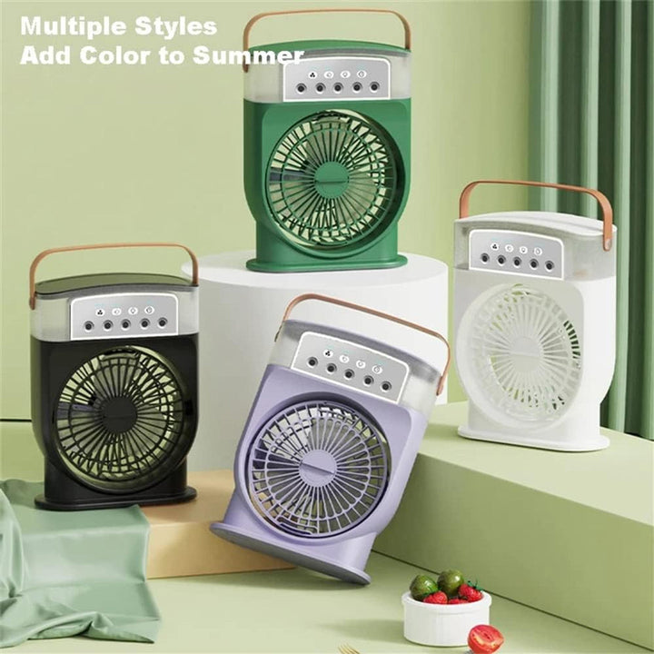 Portable Air Conditioner Fan, Mini Evaporative Air Cooler with 7 Colors LED | Kalsten