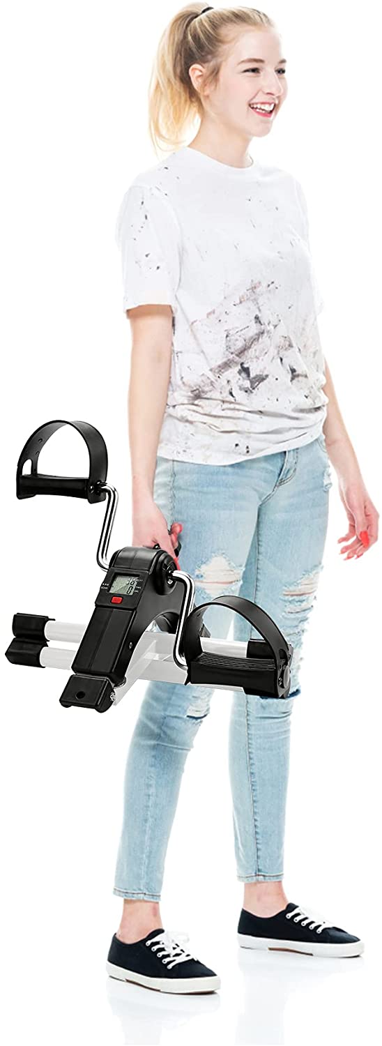 Mini-Home Trainer Fitness Bike Leg Trainer with LCD Display | Kalsten