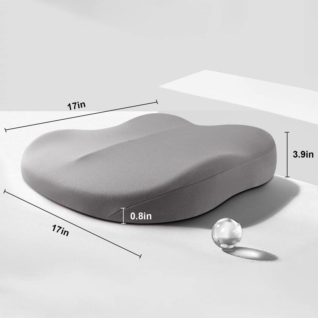 Kalsten | Car Cushion RaiseSit – Ergonomic Seat Booster Cushion with Memory Foam