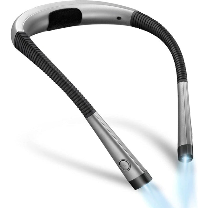 Kalsten | LED Neck Reading Lamp, Book Light for Reading in Bed, 3 Colors, 6 Brightness Levels, Flexible Arm, Rechargeable, Durable, Perfect for Reading, Knitting, Camping, Repairing