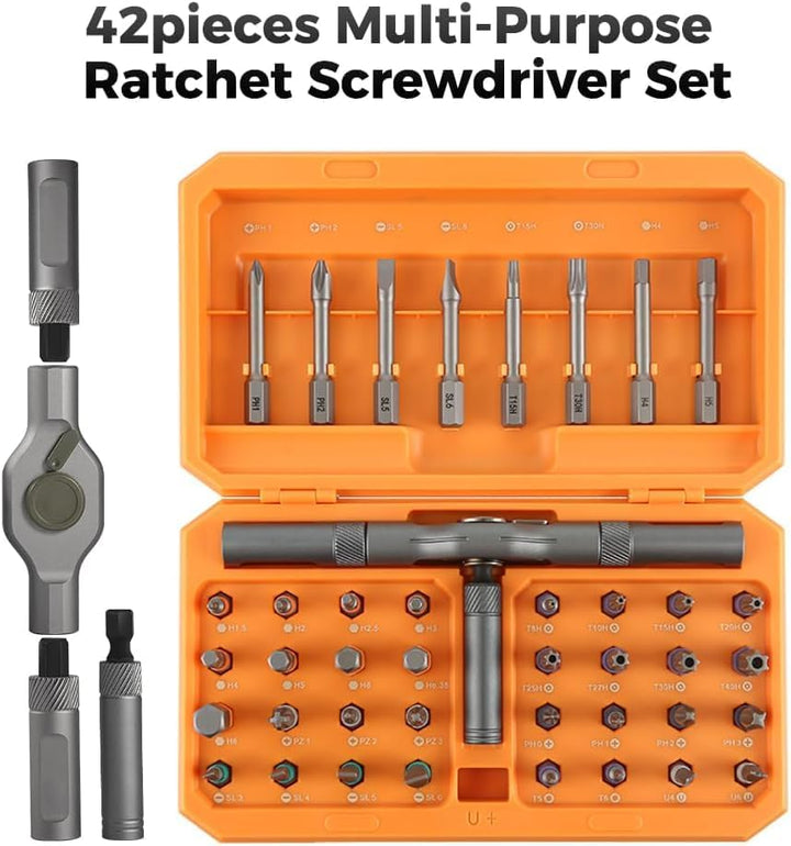 Kalsten | 42-in-1 Magnetic Screwdriver Set – Precision Repair Tool Kit with Bits & Handle – Fixaro