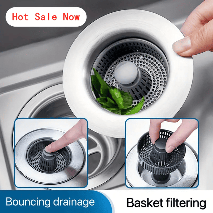 Kalsten | New Upgraded Sink Bounce Core Drain Strainer