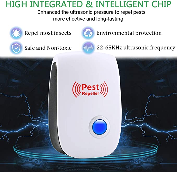 Ultrasonic Rat Repeller for Home & Garden
