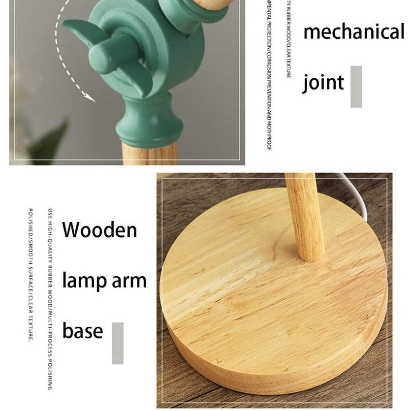Wooden Adjustable Table Lamp | Nordic Lighting | Kalsten