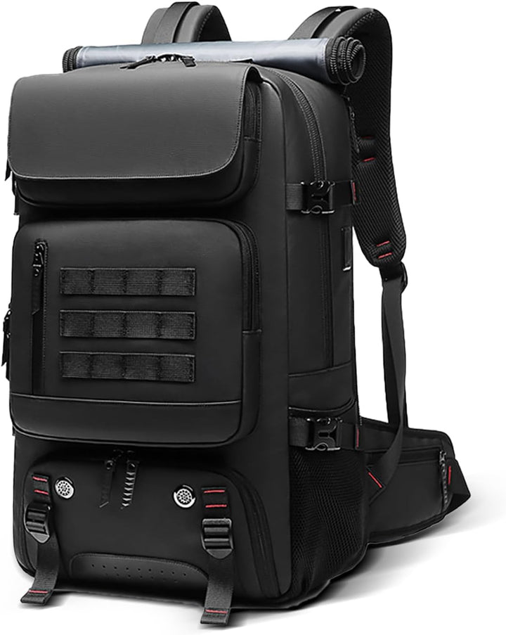 50L Waterproof Travel Backpack with Shoe Compartment & USB Port | Kalsten
