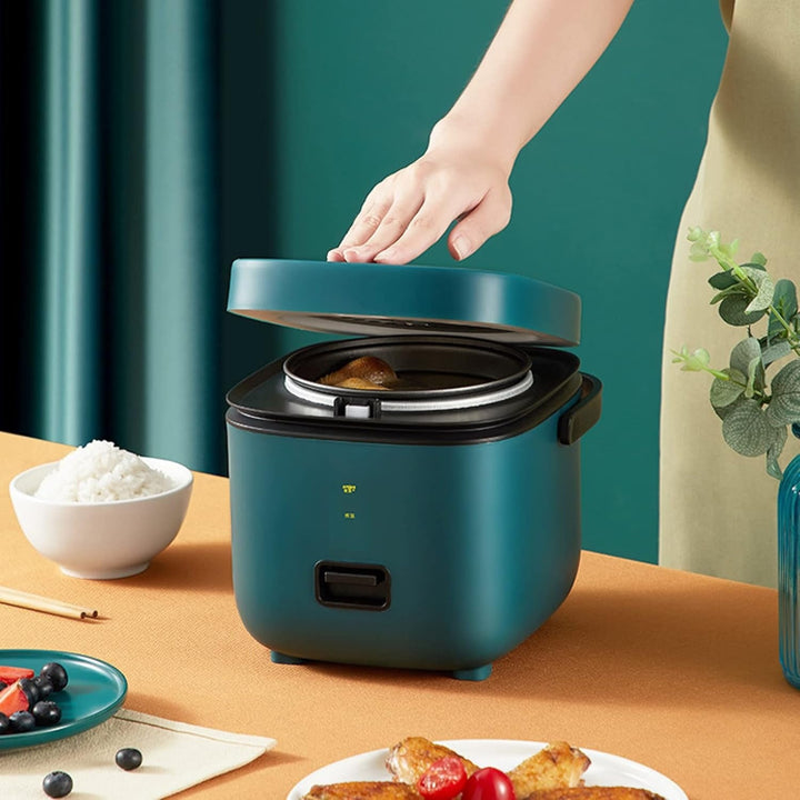 MiniChef 1.2L Rice Cooker – Compact Multicooker with Steaming Function and One-Button Control | Kalsten