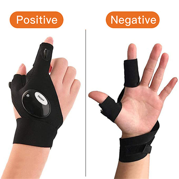 Comfortable LED gloves with waterproof lights | Kalsten