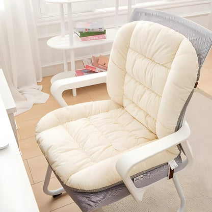 Thick seat cushions for chairs – soft, warm and comfortable | Ideal for the living area and the office | Karnz