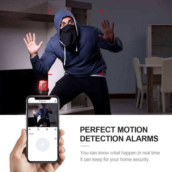 Kalsten | Mini Security Camera 4K WiFi Hidden Indoor Cam with Night Vision