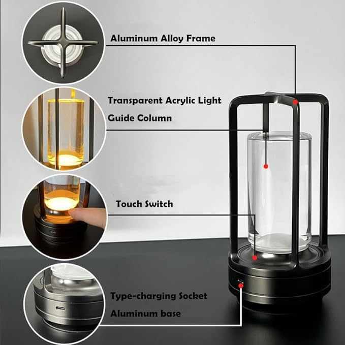 Retro Metal Table Lamp | Kalsten