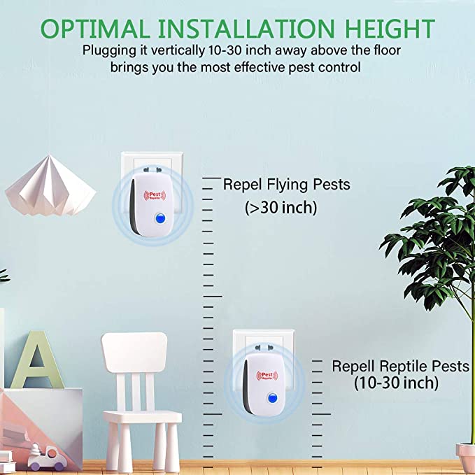 Ultrasonic Rat Repeller for Home & Garden