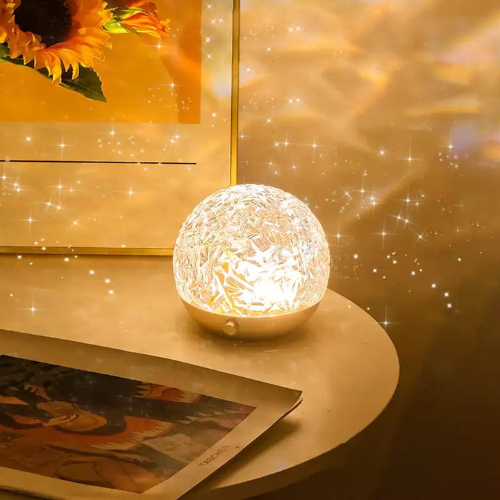 Projection lamp with wave light – Relaxing mood lighting for table or bedroom | Kalsten