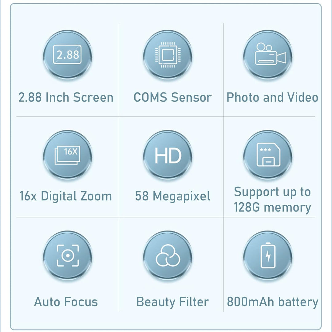 4K Compact Digital Camera
