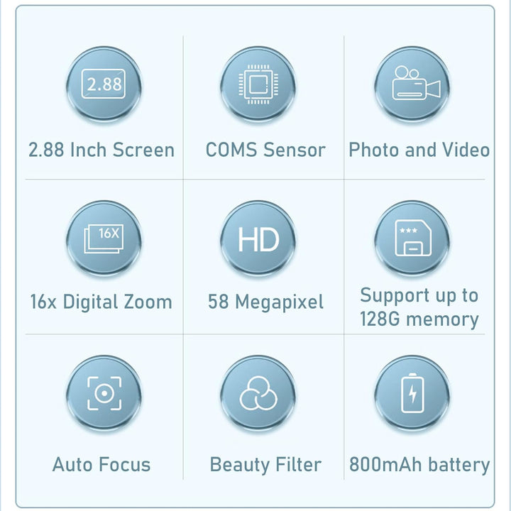 4K Compact Digital Camera
