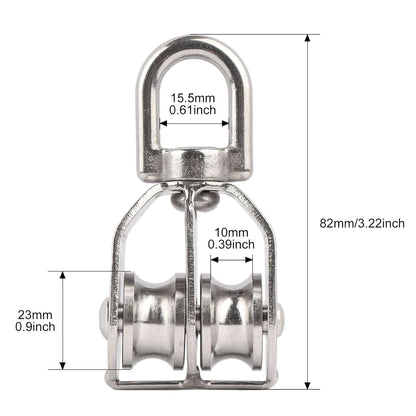 Skanto | Stainless Steel Swivel Wheel