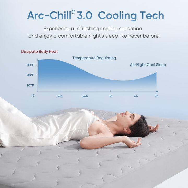 Stay Cool with Q-Max 0.5 — The Ultimate  3.0 Cooling Fitted Sheet by Elegear | Kalsten
