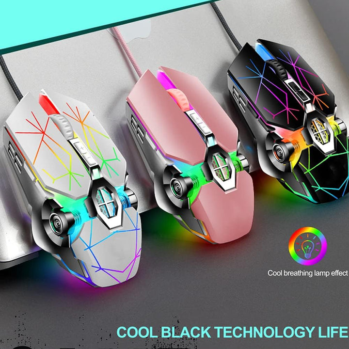 Kalsten | 87-Key Mechanical Gaming Keyboard RGB Backlit Blue Switch