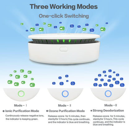 BowLift | FreshAir Ozone Odour Eliminator – Portable Air Purifier for Smoke, Pet Smells & Household Odours