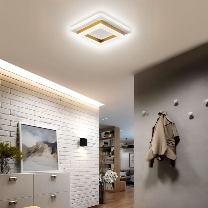 Square LED Ceiling Light for Modern Homes