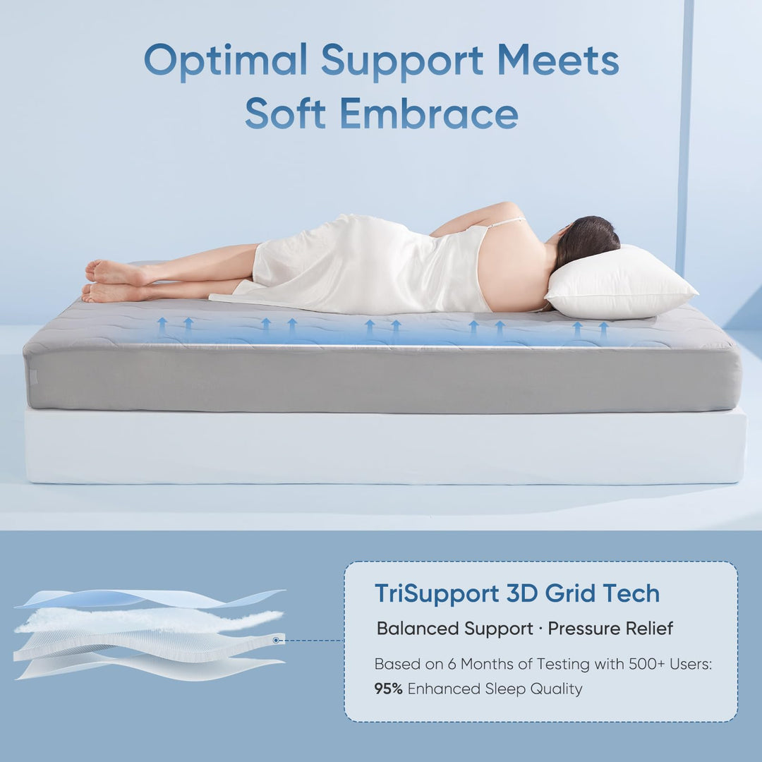Stay Cool with Q-Max 0.5 — The Ultimate  3.0 Cooling Fitted Sheet by Elegear | Kalsten