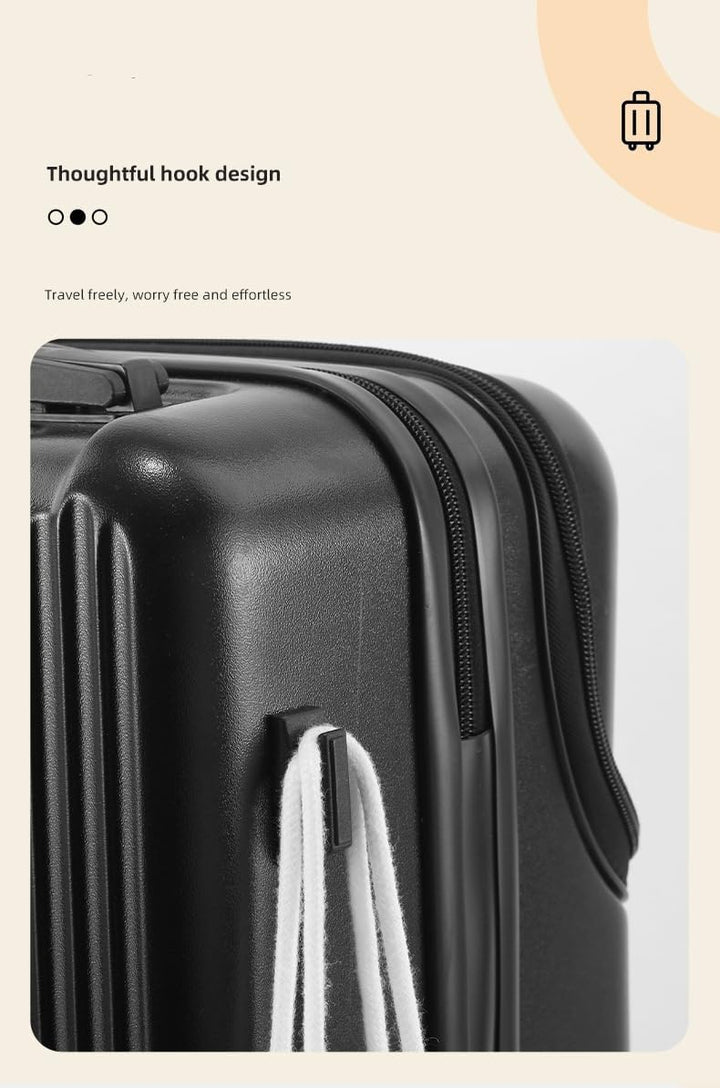 Hard Shell Carry-On with Cup Holder, USB Port & TSA Lock | Kalsten