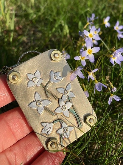 Kalsten | Mini Flower Press | Compact Botanical Keepsake Maker | Portable Craft Tool