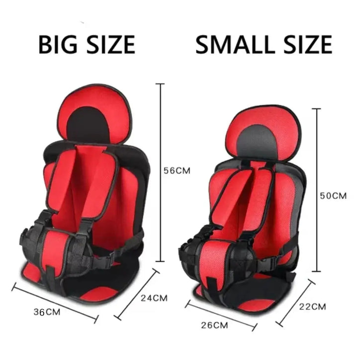 Kalsten | Portable Child Travel Car Seat | Foldable Safety Booster with 5-Point Harness | Ages 0–12 Years