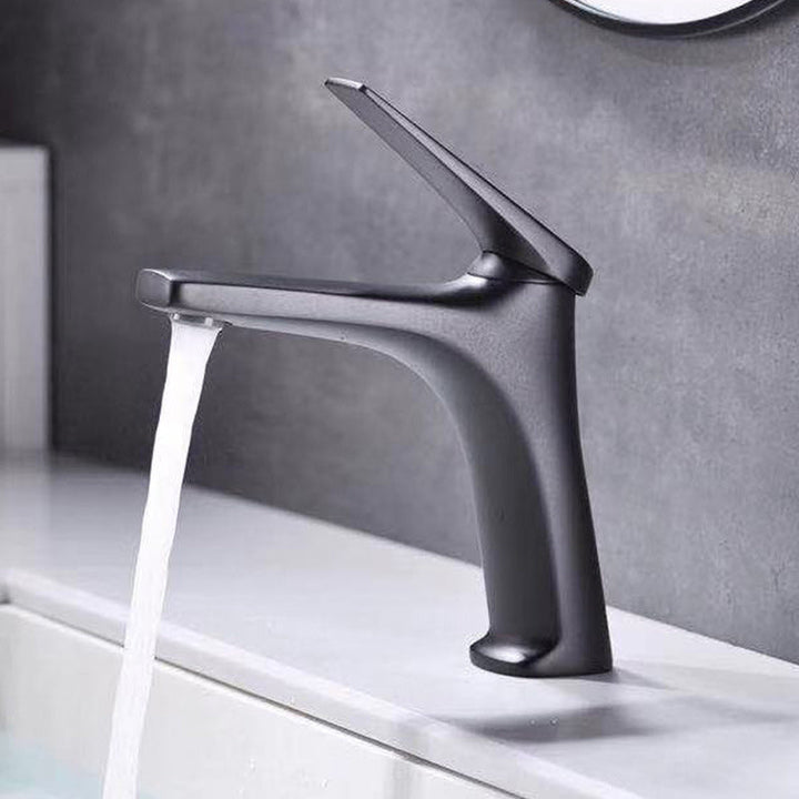 Kalsten | Contemporary Copper Vessel Tap Lever Low Arc Vessel Faucet